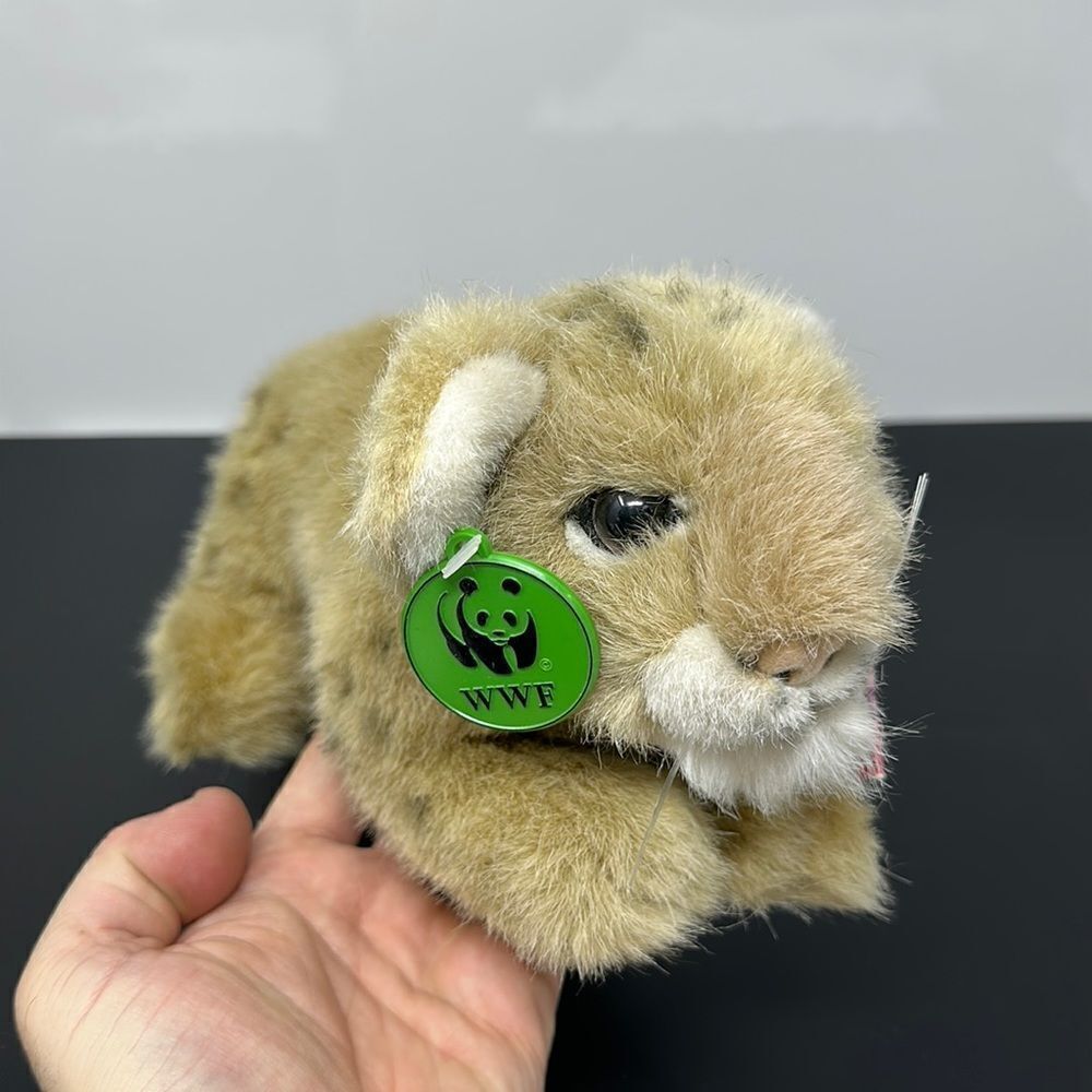 WWF Lion plush 1986